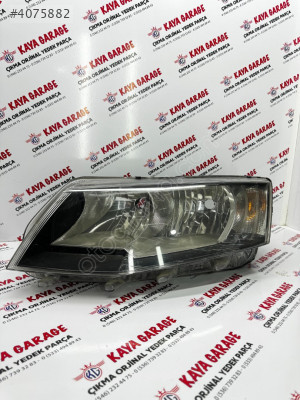 SKODA OCTAVİA SOL ÖN FAR  ÇIKMA ORJİNAL