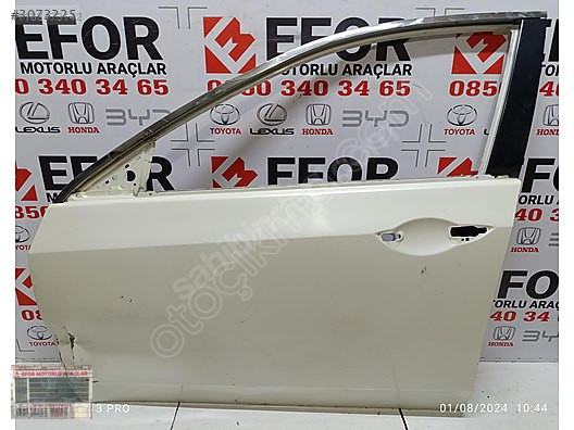 HONDA ACCORD ORJİNAL ÇIKMA SOL ÖN KAPI 09-12