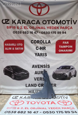 2019-2025 TOYOTA COROLLA ÇIKMA ORJİNAL SOL ÖN ÇAMURLUK
