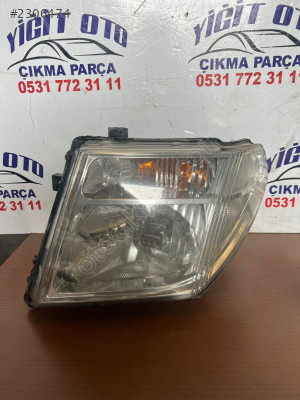 2008 Nissan Navara ön sol far çıkma