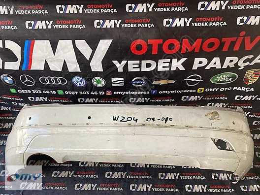 MERCEDES W204 C SERİSİ ARKA TAMPON OMY OTO'DAN