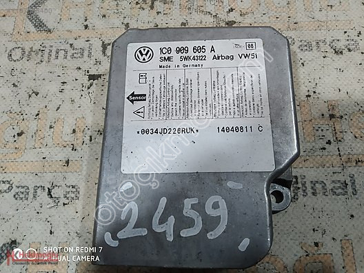 VW TRANSPORTER T5 GOLF POLO SEAT LEON AİRBAG BEYNİ 1C0 909