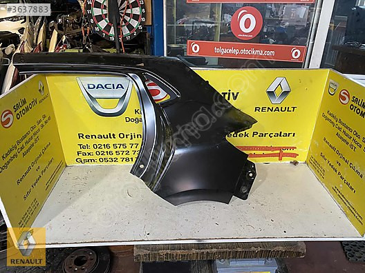 RENAULT CLIO 4 ÇIKMA ORJİNAL SOL ARKA ÇAMURLUK VE DİEĞR PARÇALRI
