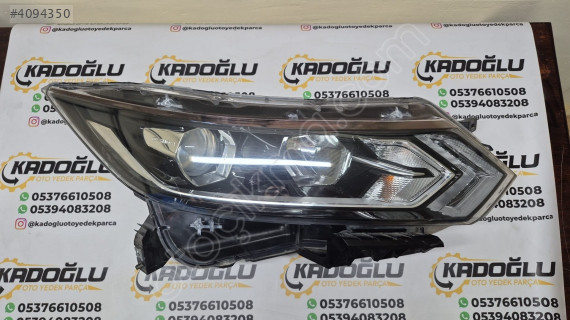 NİSSAN QASHQAİ J11 SAĞ FAR ZENONSUZ ÇIKMA YEDEK PARÇA 2017-2021