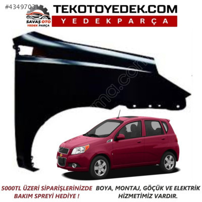 AVEO HB ÖN DELİKLİ ÇAMURLUK SAĞ SOL 2009 VE ÜZERİ / KAMPANYA