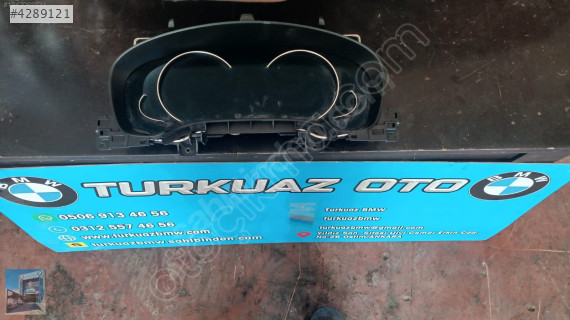 TURKUAZ BMW G30 HAYALET GÖSTERGE ORJİNAL HATASIZ