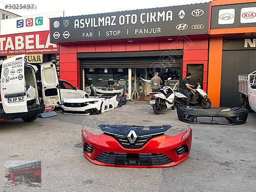 RENAULT CLİO 5 ÖN TAMPON ORJİNAL DOLU
