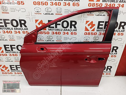 HONDA CİTY ORJİNAL ÇIKMA SOL ÖN KAPI 22-24