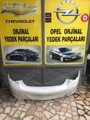 opel astra j sedan arka tampon beyaz renk