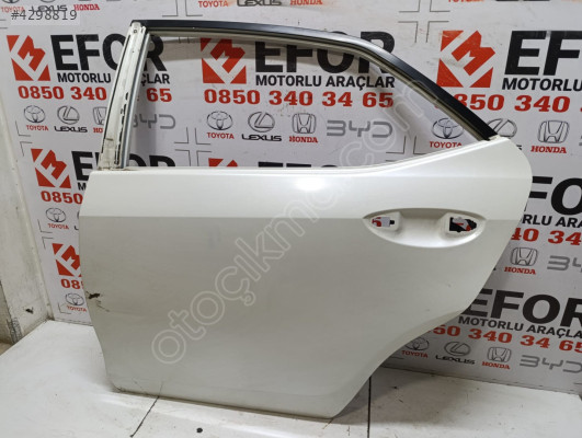 TOYOTA COROLLA ORJİNAL ÇIKMA SOL ARKA KAPI 13-18
