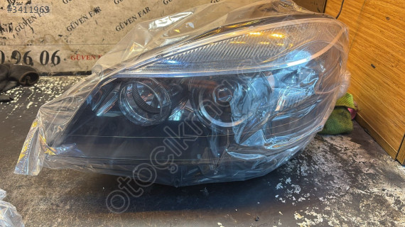 MERCEDES C SERİ W204 MAKYAJSIZ XENON İÇİ SİYAH SOL FAR