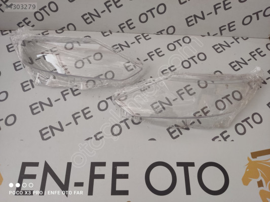 NİSSAN QASHQAİ SAĞ SOL FAR CAMI SIFIR 1