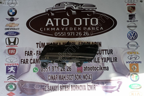 PEUGEOT 3008 ORJİNAL ÇIKMA SOL GÜNDÜZ LEDİ