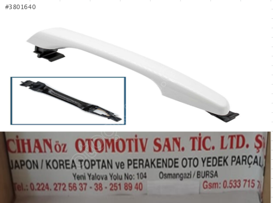 HYUNDAİ ELANTRA DIŞ KAPI KOLUÖN/ARKA SAĞ-SOL 2016-2018 82661F2010