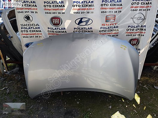 Toyota Corolla motor kaputu orijinal
