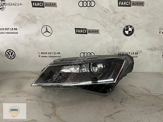 SKODA SUPER B XENON SOL FAR ORJİNAL