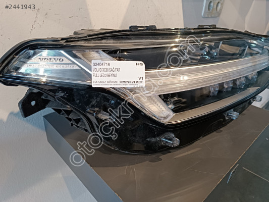 VOLVO XC90 SAĞ FAR FULL LED 2 BEYİNLİ 32404716 HS