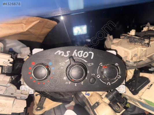 Dacia Dokker Çıkma Kalorifer Kumanda Paneli