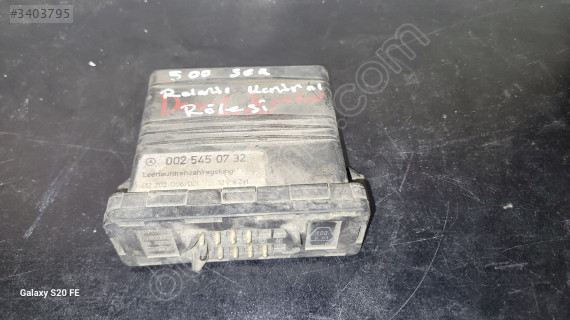 Mercedes 500 sec rolanti kontrol beyni