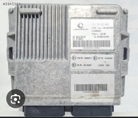 169100644R 169102463R DUSTER LPG ENJEKSIYON BEYNI MAIS