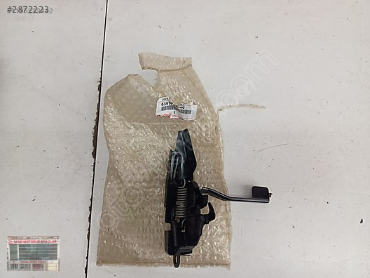 TOYOTA COROLLA ORJ SIFIR MOTOR KAPUT KİLİDİ 07-12 OEM53510-02560