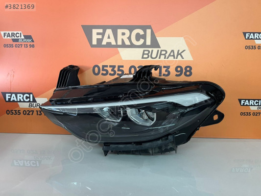 EGEA LEDLİ MERCEKLİ BEYAZ KAŞ SOL FAR HATASIZ