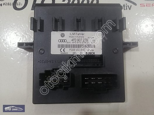 4F0907279 AUDİ A6 MERKEZİ ELEKTRİK KONTROL ÜNİTESİ