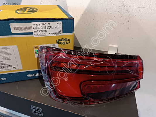 AUDİ A3 SOL DIŞ STOP KAYAR LED 2017  714081700109  LLM192