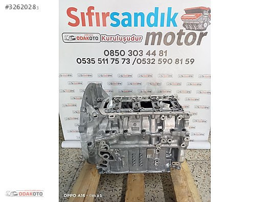7M5Q 6010 EB Peugeot 208 1.6 DV6 Sıfır Boş Blok Faturalı