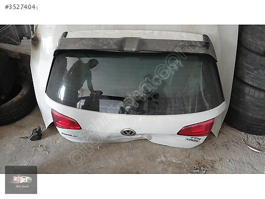 Volkswagen Golf 7 2016 model arka bagaj kapağı orijinal çıkma