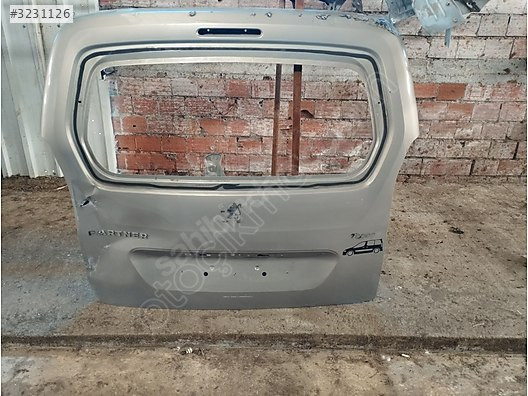 Peugeot partner Tepee bagaj kapağı orjinal