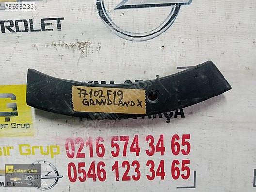 OPEL GRANDLAND SAĞ ÖN TAMPON DODİK OEM 77102F19 ÇIKMA SÖKME YEDE