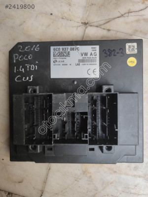 Skoda Fabia VW Polo BCM Merkezi Kontrol Modülü 6C0937087C