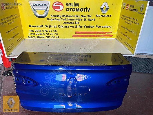 RENAULT TALİANT ÇIKMA ORJİNAL BAGAJ KAPAĞI VE DİĞER PARÇALARI