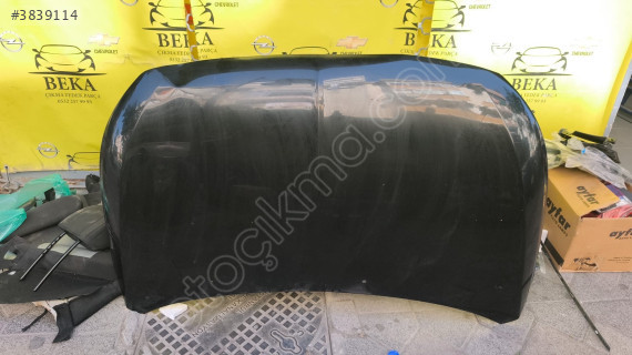 OPEL CORSA F KAPUT SİYAH ÇIKMA ORJİNAL YEDEK PARÇA
