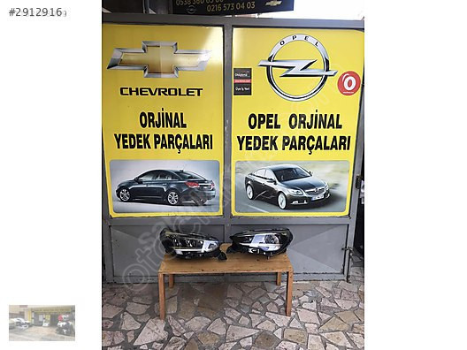 Opel corsa f sağ sol takım farlar ORJİNAL OTO OPEL