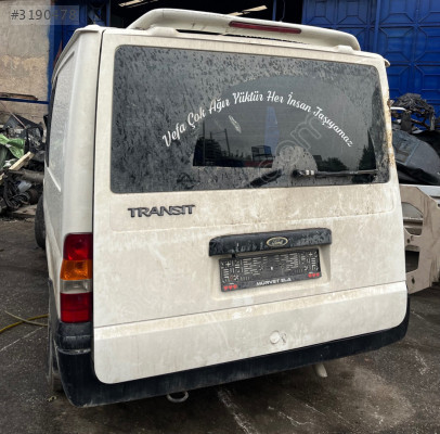 Ford transit çıkma orijinal bagaj kapağı