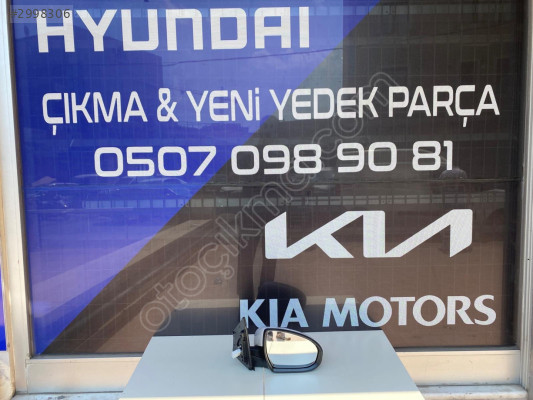 HYUNDAİ TUCSON 2018-2020 SAG AYNA KATLANIR SIFIR YAN SANAYİ YEDEK