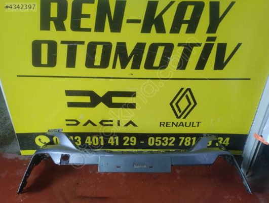 620226113R RENAULT AUSTRAL ALPİNE ÖN TAMPON ÜST KISIM GRİ ORJ