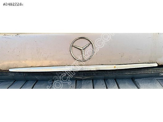 MERCEDES W126 ORJİNAL BAGAJ TUTAMAĞI NİKELAJI ÇIKMA MUAYYER