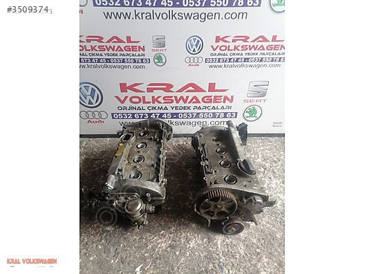 AUDİ A4 1.8T AEB APU AWT APT ADR ÇIKMA ORJİNAL SİLİNDİR KAPAĞI