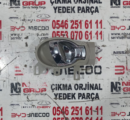NİSSAN MİCRA K13 MAKYAJLI KASA SAĞ ÖN İÇ KAPI KOLU ÇIKMA PARÇA