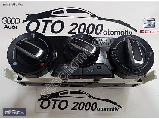8X0820045A AUDİ A1 2011-2014 KLİMA KONTROL PANELİ