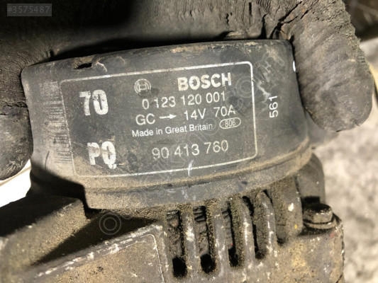 Opel Astra H Combo C 1995-2010 (BOSCH) Şarj Dinamosu