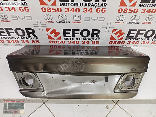 HONDA CİTY BAGAJ KAPAĞI ÇIKMA ORİJİNAL PARÇA 2008