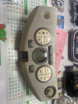 Nissan micra klima kontrol paneli