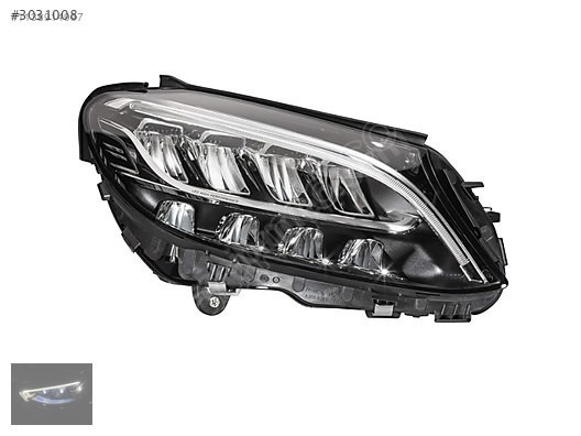 MERCEDES C W205 LED SAĞ FAR SIFIR HELLA MARKA OEM:A2059065504