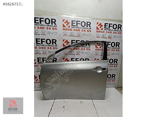 TOYOTA COROLLA SOL ÖN KAPI ÇIKMA ORİJİNAL PARÇA 2002-2007