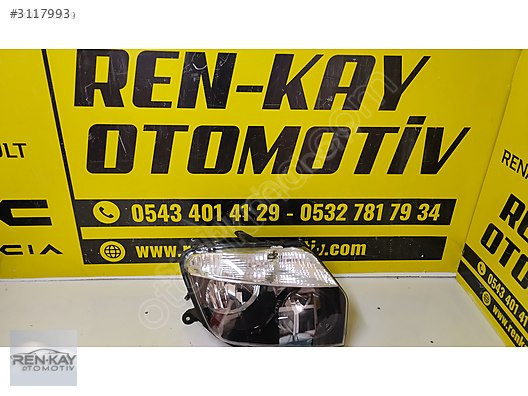 DACİA DUSTER SAĞ FAR 2010-2013 SIFIR RENKAY OTO KOCAELİ