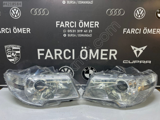 SKODA SUPERB 2007-12  SAĞ-SOL TAKIM ÖN FAR SIFIR MERCEKLİ SUPERB